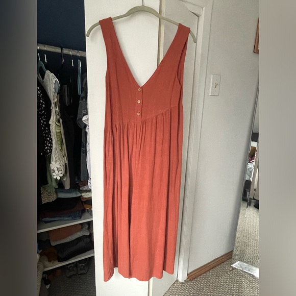 Flowy Orange Jumpsuit from Petal & Pup, US0 - Picture 2 of 5